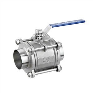 3 Pcs Ball Valve PTFE Sealing