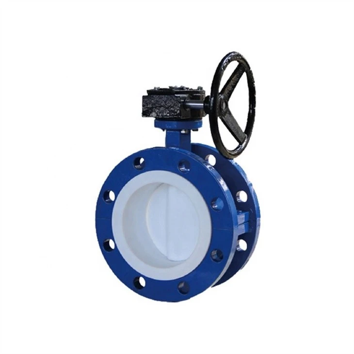 BS5155 Ductile Iron Double Flanged Buttefly Valve