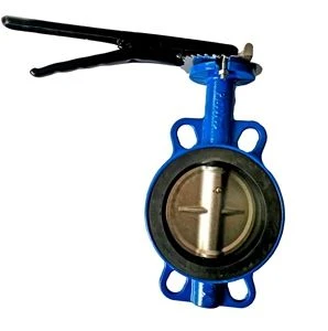 Express Handle Manual Wafer Center Butterfly Valve